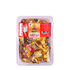 Kadalai Burfi Gold Trey 50 Pcs