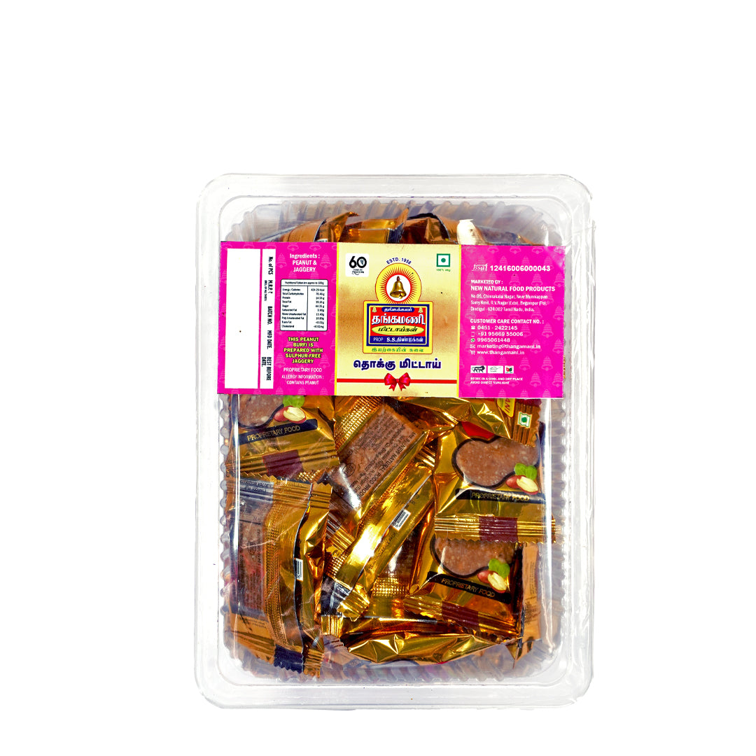 Thokku Burfi Gold Trey 40Pcs